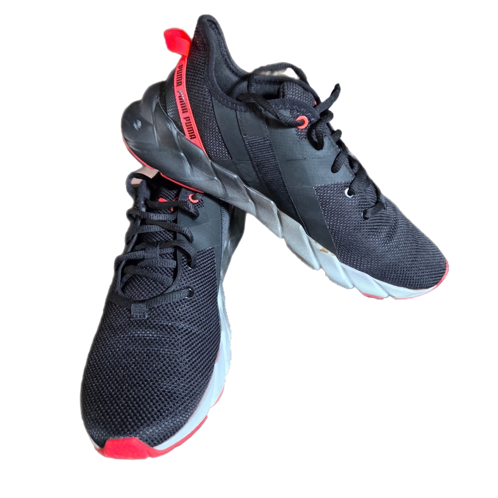 Puma Weave XT Black Running Sneakers - Picture 2 of 5